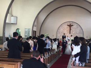 カトリック田園調布教会でたくさんのゲストに祝福された結婚式 パーティレポート速報版 Jasmac Yakumo Wedding ジャスマック八雲ウエディング公式サイト